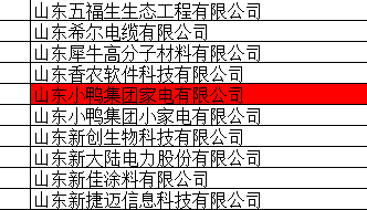 喜報！熱烈祝賀小鴨家電公司榮獲省級“專精特新”企業(yè)榮譽稱號！